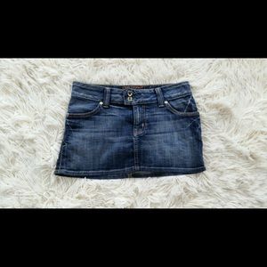 Vintage Guess Denim Skirt Size 24